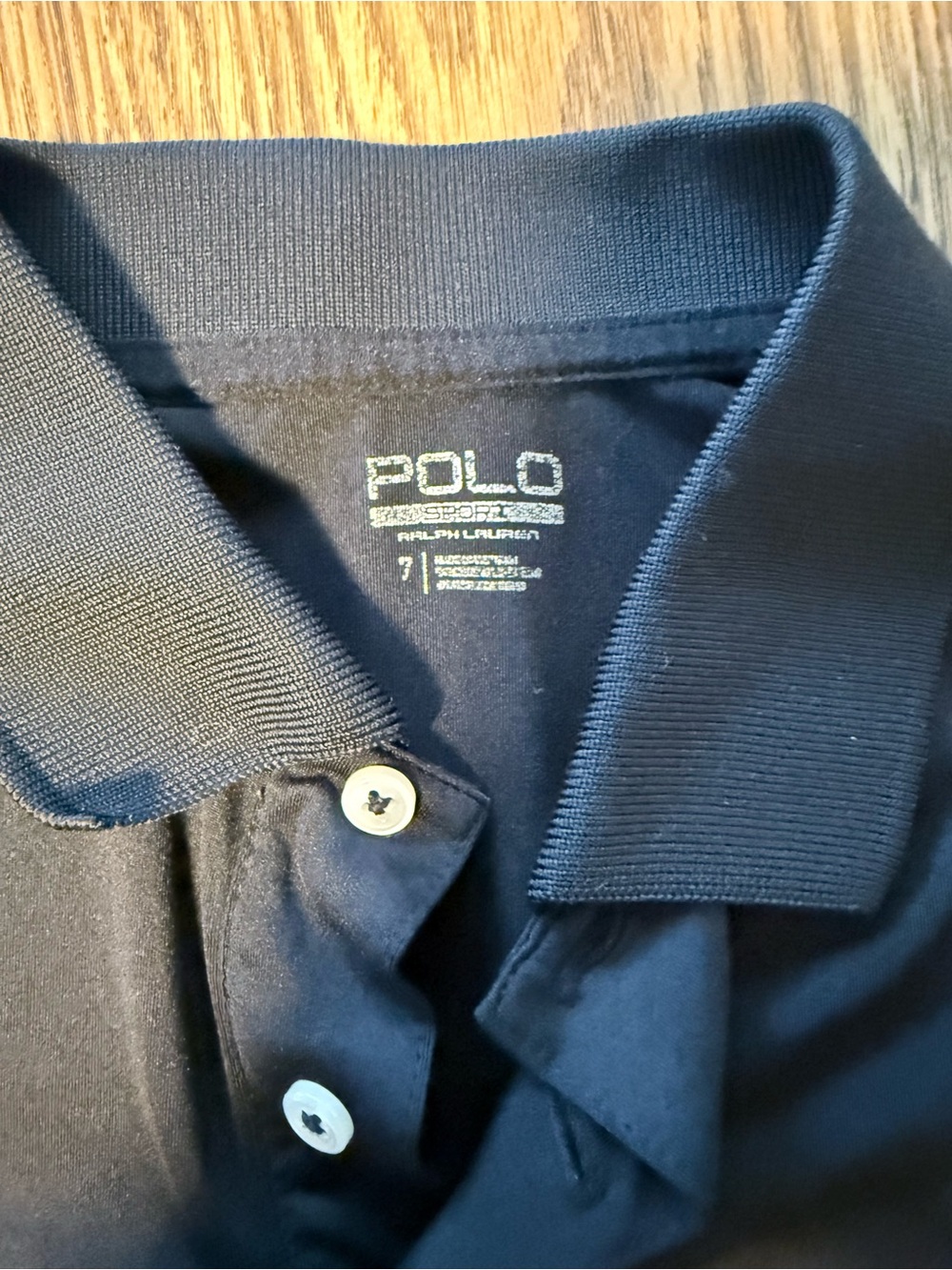 Polo by Ralph Lauren Navy Polo with Red Pony - Picture 4 of 4